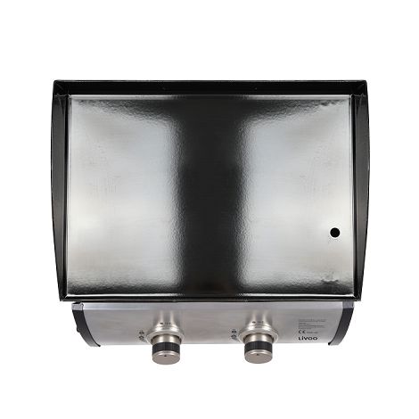 Plancha gaz 2 brûleurs