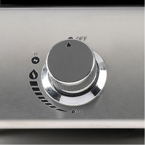Plancha gaz 2 brûleurs