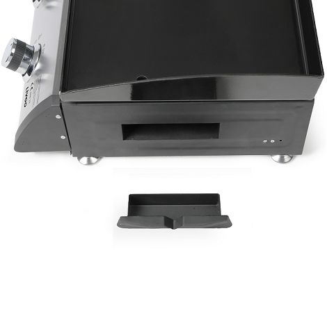 Plancha gaz 2 brûleurs