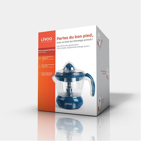 Presse-agrumes électrique - Bleu