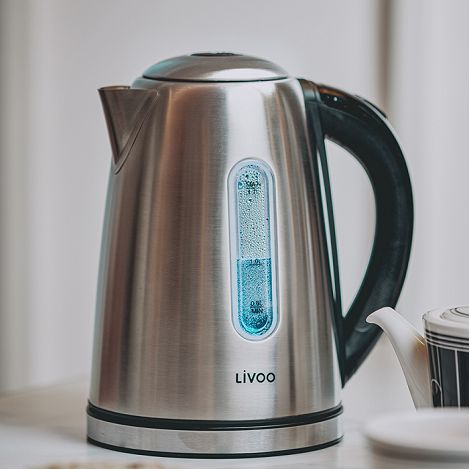 Bouilloire en acier inoxydable 1,7 L