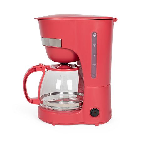 Cafetière électrique - Rouge chili