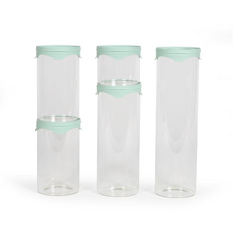 Set de 5 bocaux de conservation