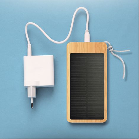 Batterie externe solaire 10 000 mAh