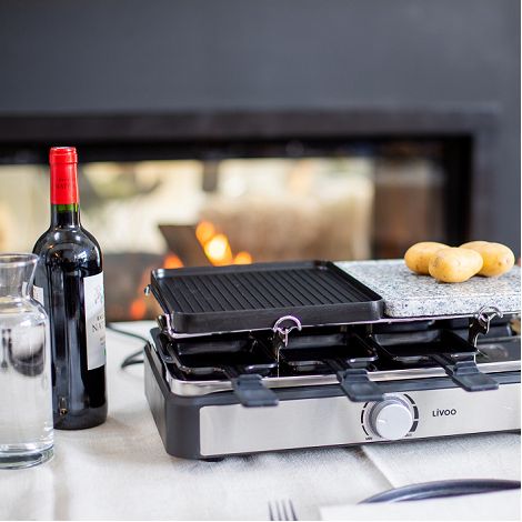 Appareil à raclette 8 personnes