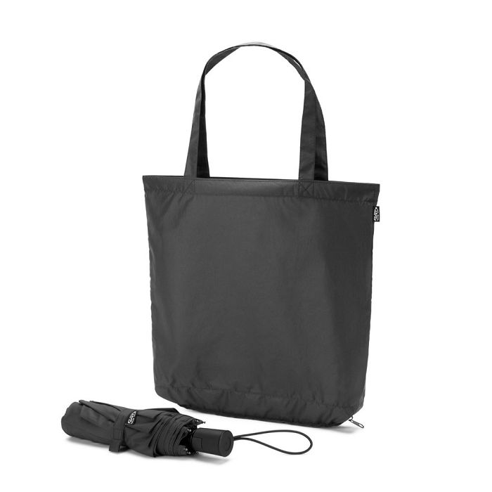  Parapluie pliable 21" en pongé 190T avec ouverture automatique