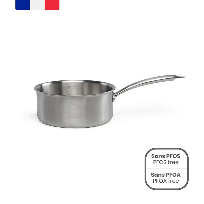  Casserole en acier inoxydable 18 cm