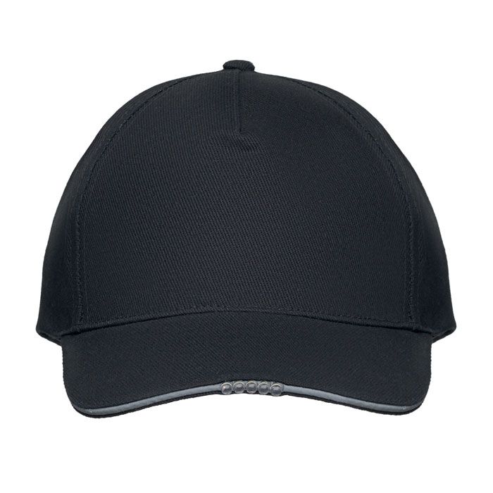  Casquette en coton LED à 5 pans