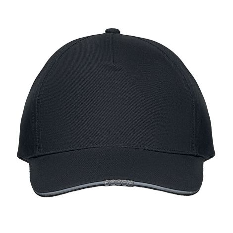  Casquette en coton LED à 5 pans
