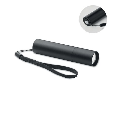  Lampe rechargeable en alu.