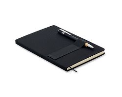 Carnet RPET A5 avec stylo