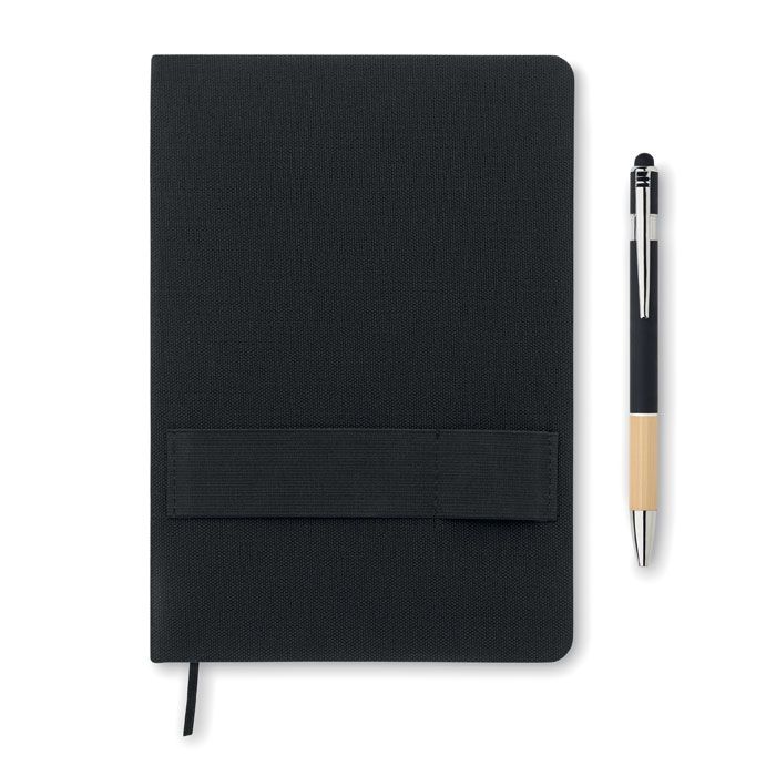  Carnet RPET A5 avec stylo