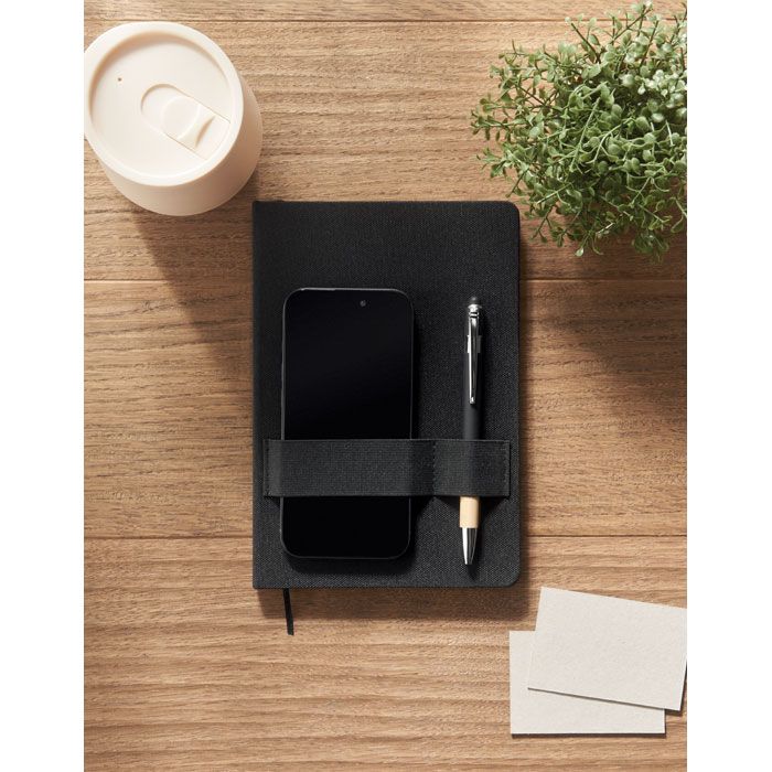  Carnet RPET A5 avec stylo