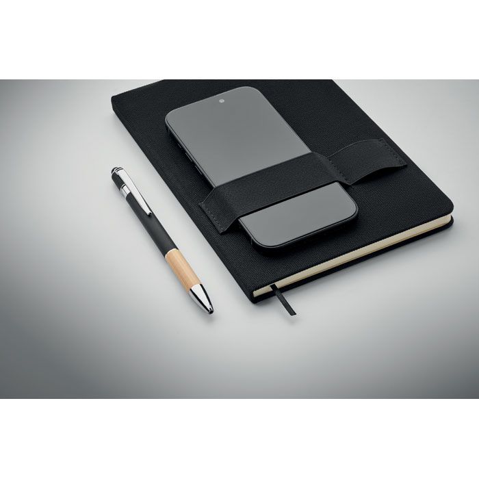  Carnet RPET A5 avec stylo