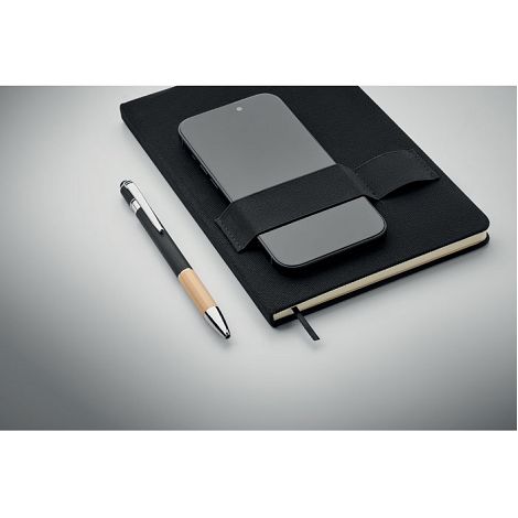  Carnet RPET A5 avec stylo