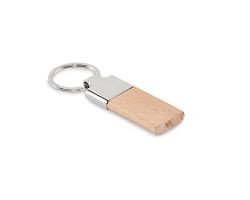 Porte-clés en hévéa