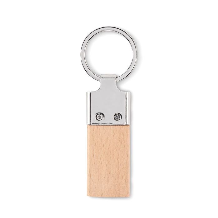  Porte-clés en hévéa