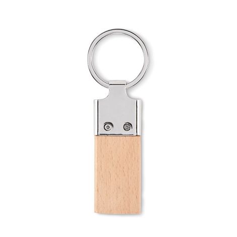  Porte-clés en hévéa