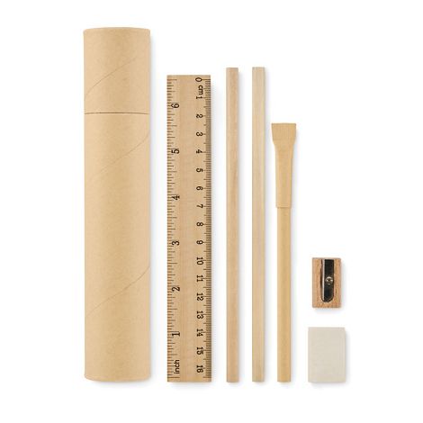  Set d'écriture tube en papier