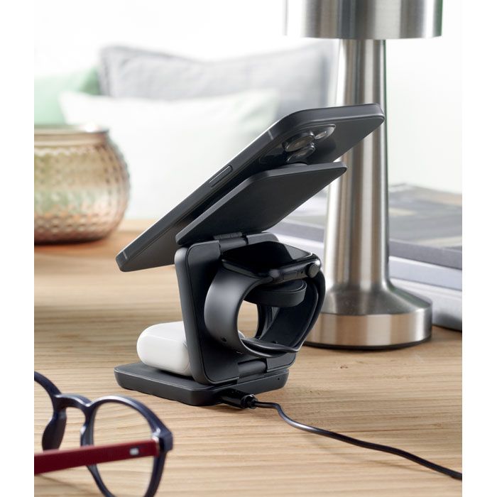  Station de charge pliable 3en1