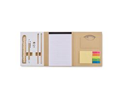 Set de papeterie avec bloc-notes