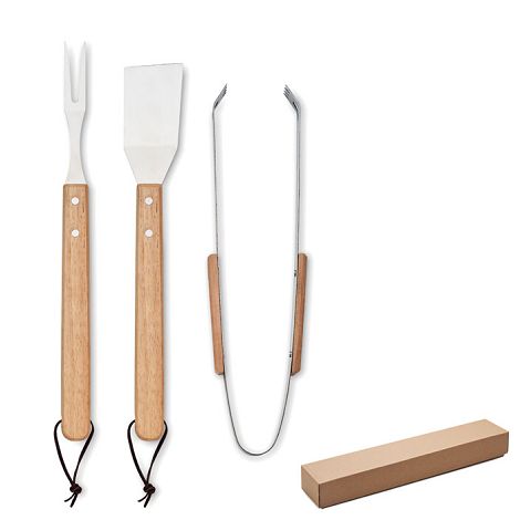  Set de barbecue  en chêne