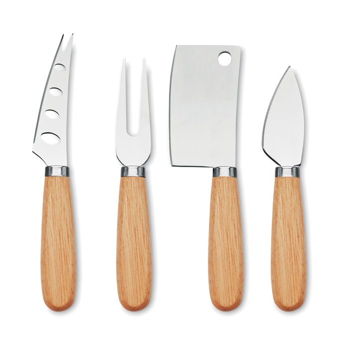 Set de 4 couteaux à fromage