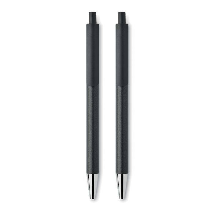  Set de stylos en alu. recyclé