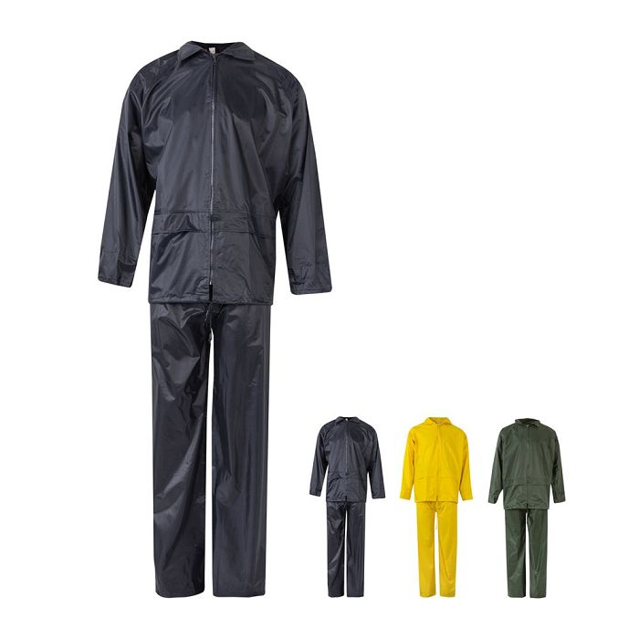  Ensemble de pluie (225g/m²), deux pièces en polyester (100%) avec