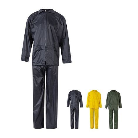  Ensemble de pluie (225g/m²), deux pièces en polyester (100%) avec