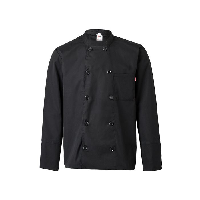  Veste de cuisine à manches longues (175g/m²), en coton (35%) et p