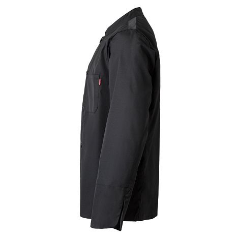 Veste de cuisine à manches longues (175g/m²), en coton (35%) et p