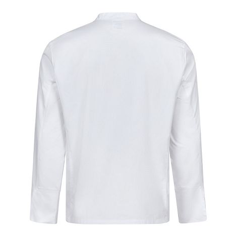 Veste de cuisine à manches longues (175g/m²), en coton (35%) et p