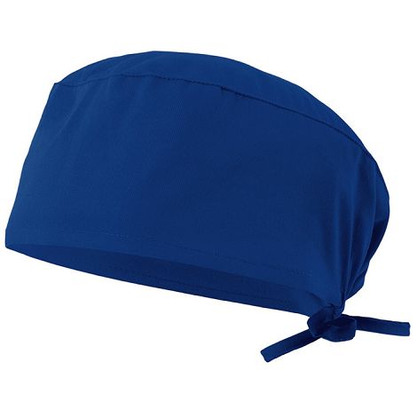 Bonnet sanitaire en sergé (190g/m²), en coton (35%) et polyester