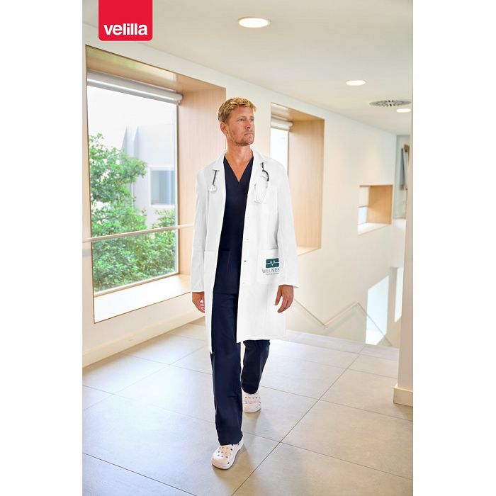  Chemisier sergé (180g/m²), en coton (20%) et polyester (80%)