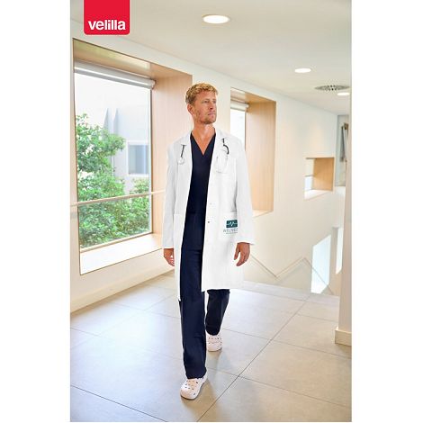 Chemisier sergé (180g/m²), en coton (20%) et polyester (80%)