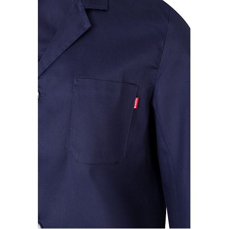 Blouse sergé (175g/m²), en coton (35%) et polyester (65%)