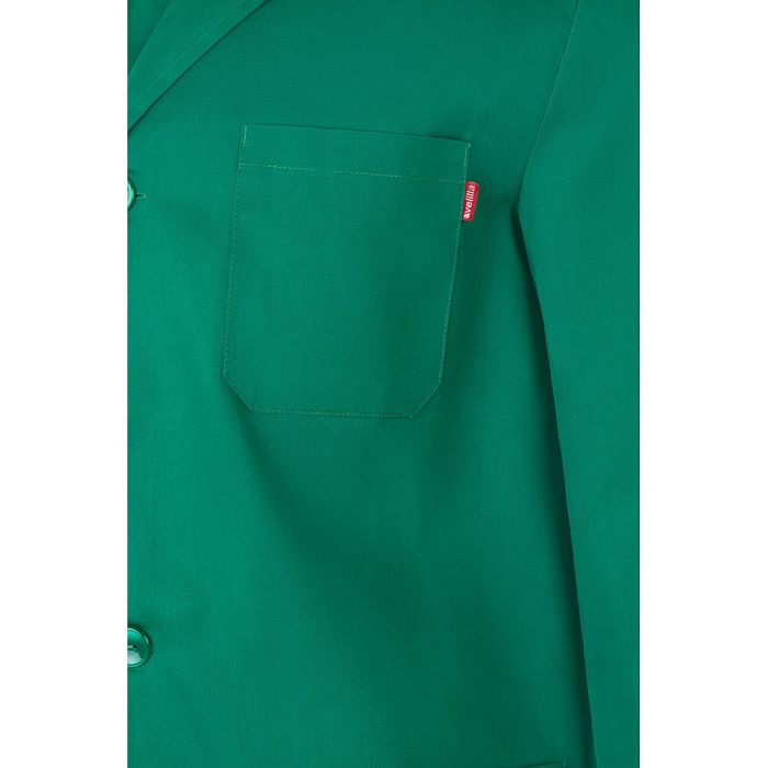  Blouse sergé (175g/m²), en coton (35%) et polyester (65%)