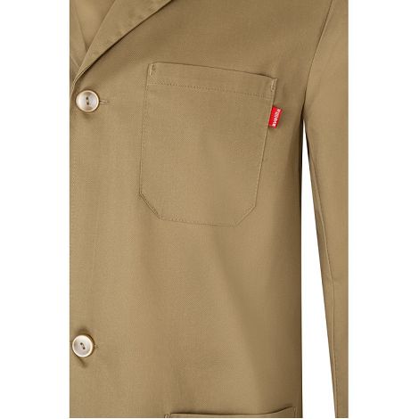 Blouse sergé (175g/m²), en coton (35%) et polyester (65%)