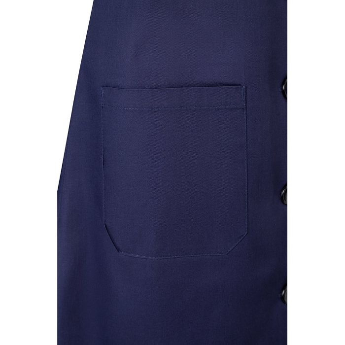  Blouse sergée à manches longues (175g/m²), en sergé de coton (35%