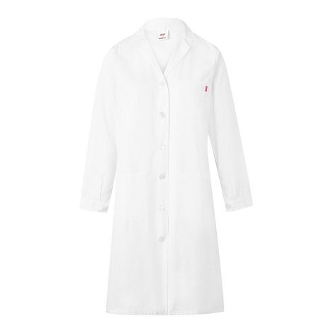 Blouse sergée à manches longues (175g/m²), en sergé de coton (35%