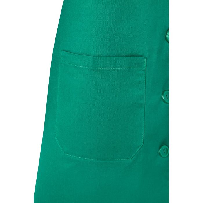  Blouse sergée à manches longues (175g/m²), en sergé de coton (35%