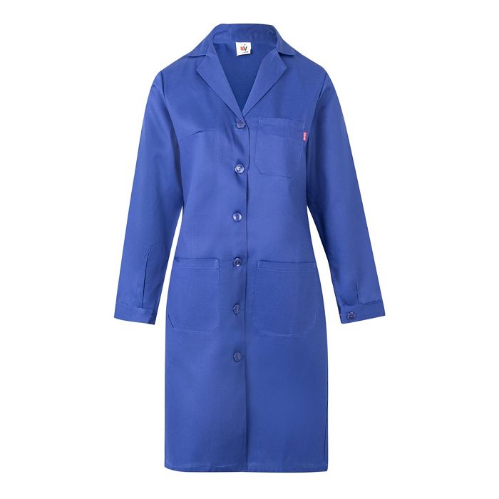  Blouse sergée à manches longues (175g/m²), en sergé de coton (35%