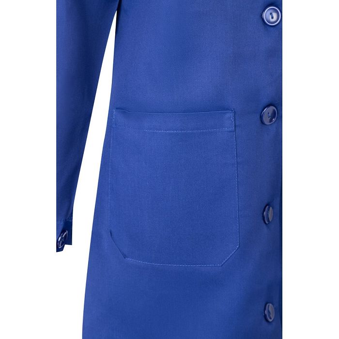  Blouse sergée à manches longues (175g/m²), en sergé de coton (35%
