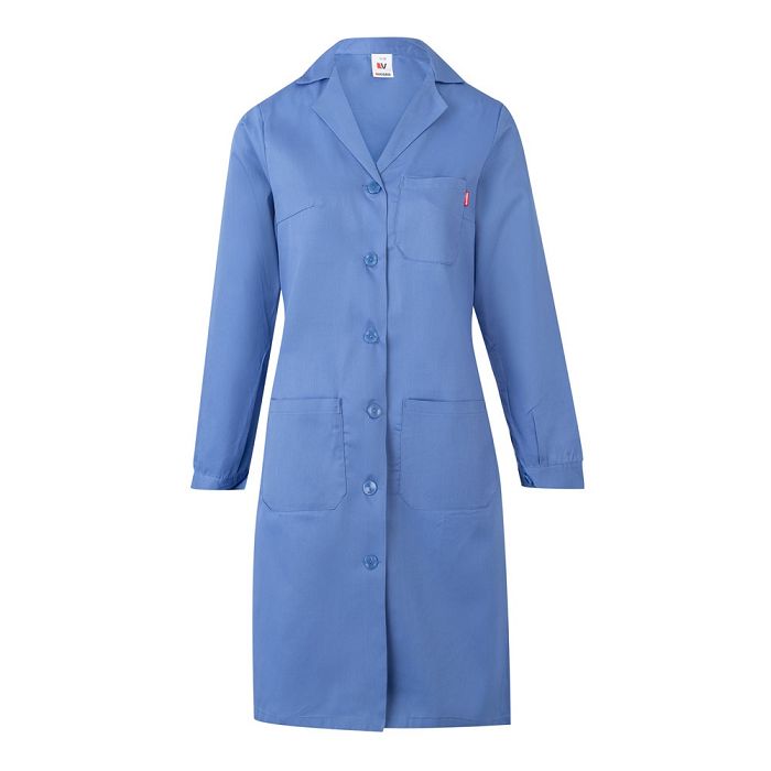  Blouse sergée à manches longues (175g/m²), en sergé de coton (35%