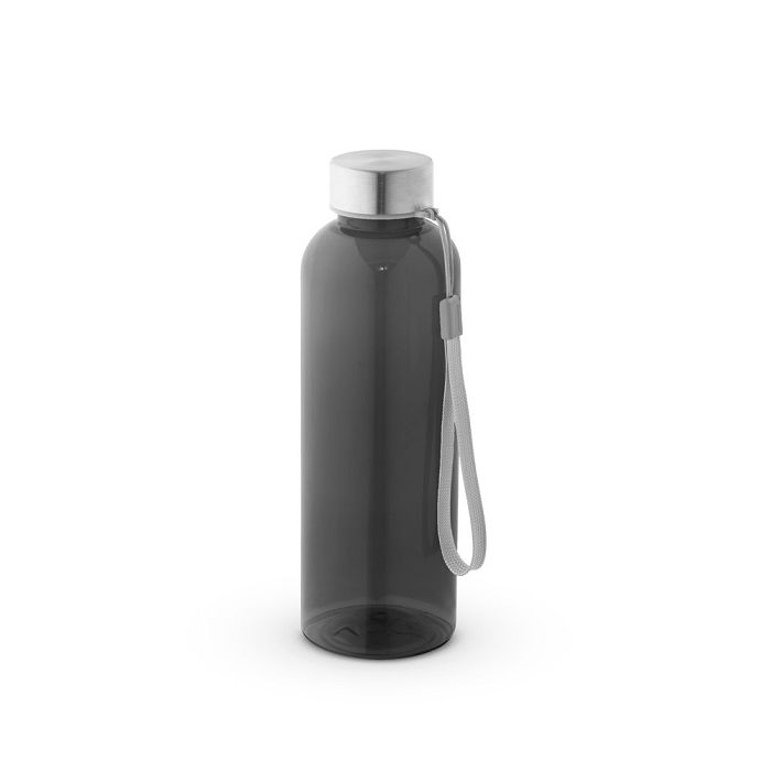  Bouteille 100% rPET translucide, finition brillante 600 mL