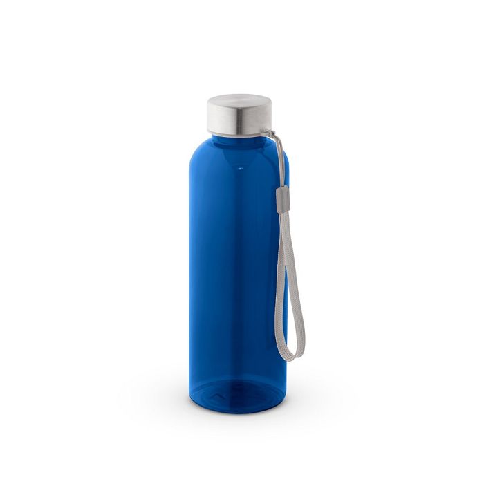  Bouteille 100% rPET translucide, finition brillante 600 mL