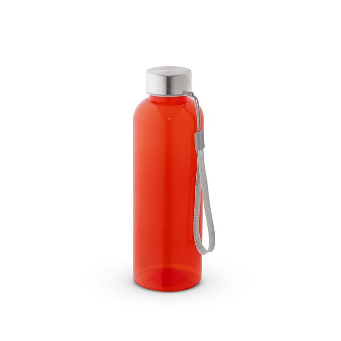  Bouteille 100% rPET translucide, finition brillante 600 mL