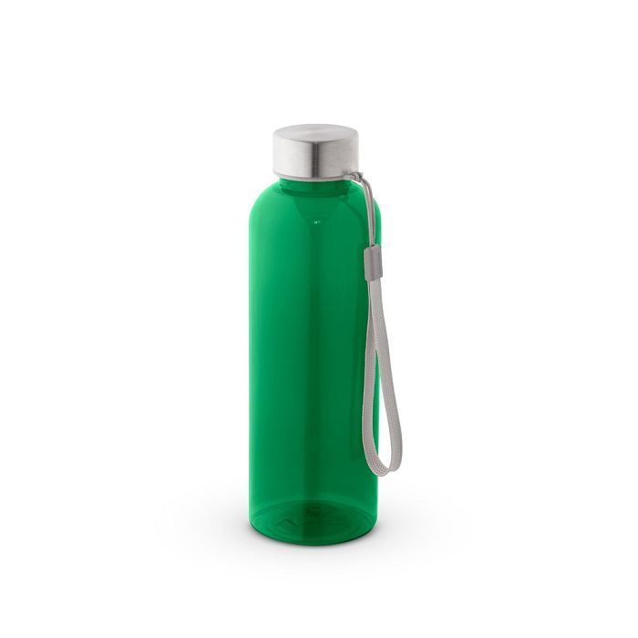  Bouteille 100% rPET translucide, finition brillante 600 mL