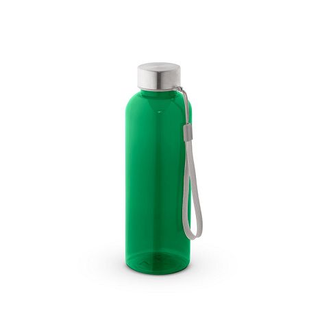 Bouteille 100% rPET translucide, finition brillante 600 mL